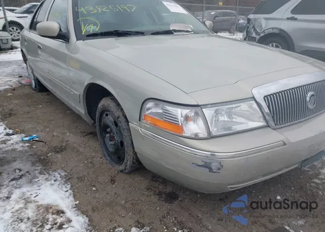 2004 Mercury Grand Marquis Gs from USA, damaged, VIN 2MEFM74W04X667159